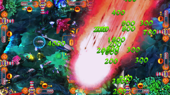 Green Lantern Fish Hunter Arcade Skilled Casino Slot Gambling Arcade Fish Hunter Gambling Games Machines