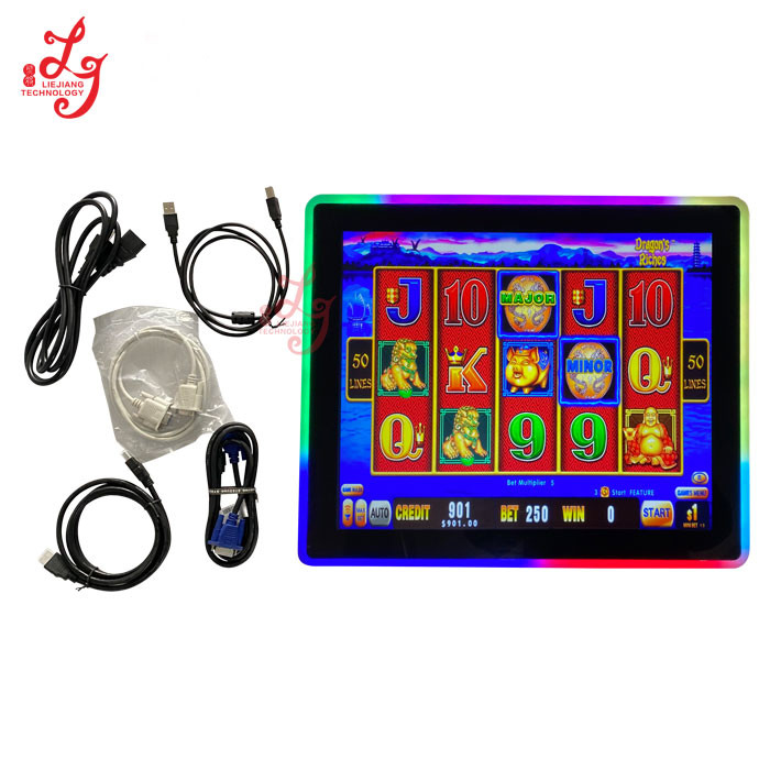 19 Inch Life Of Luxury Capacitive Touch screen Monitors With LED Lights Mounted For Sale